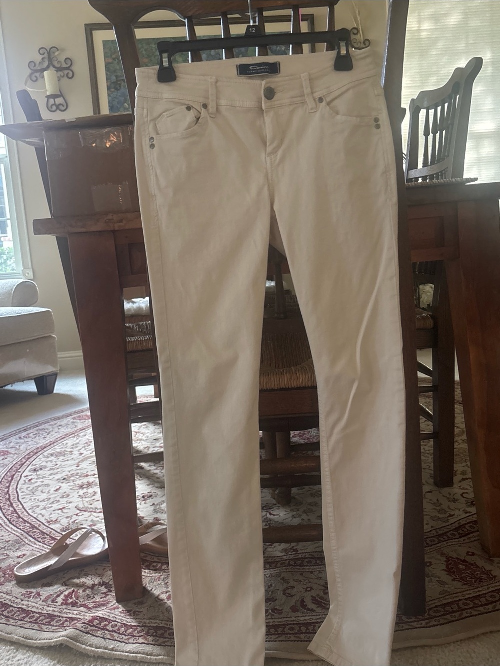 Tommy Bahama Cream Skinny Denim Jeans